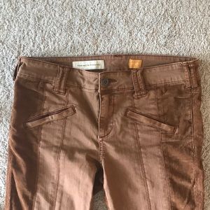 Anthropologie Brown Pilcro Corduroy Pants